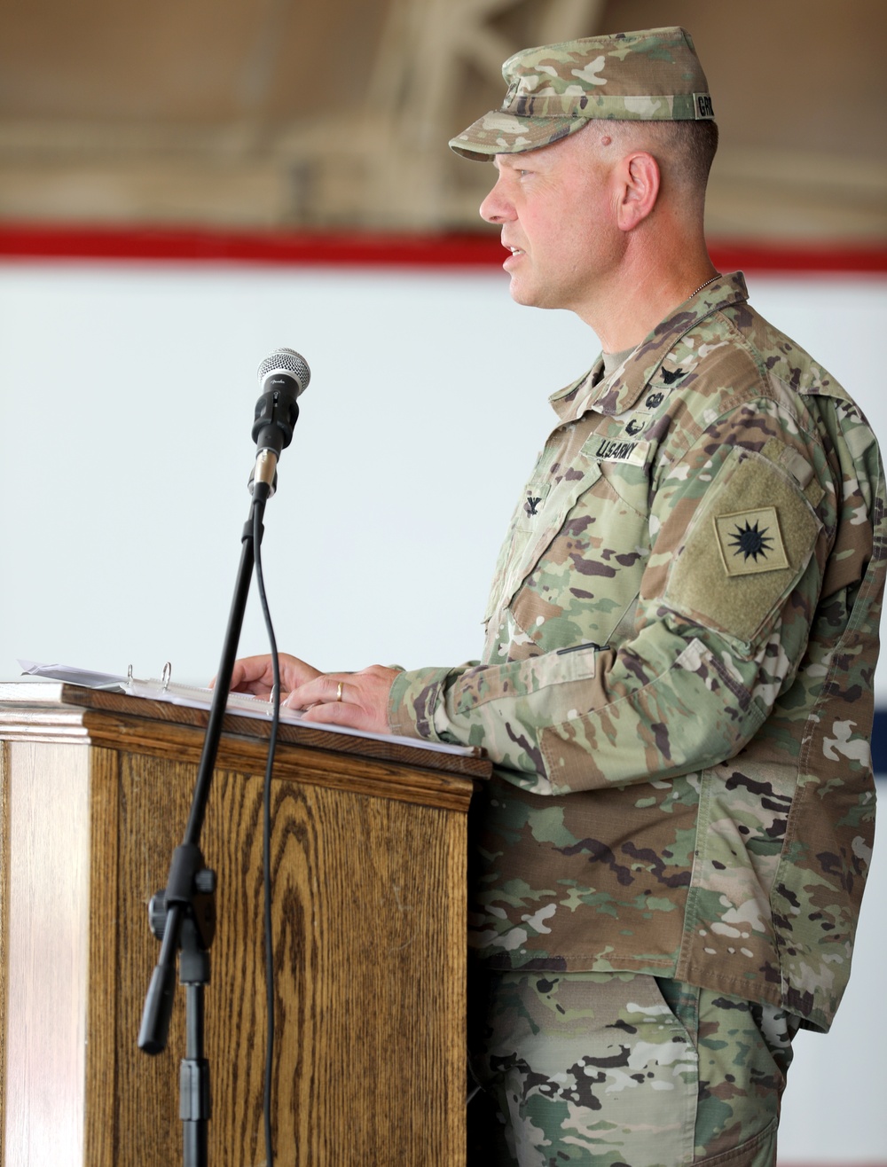 Memorial Day ceremony at Camp Buehring