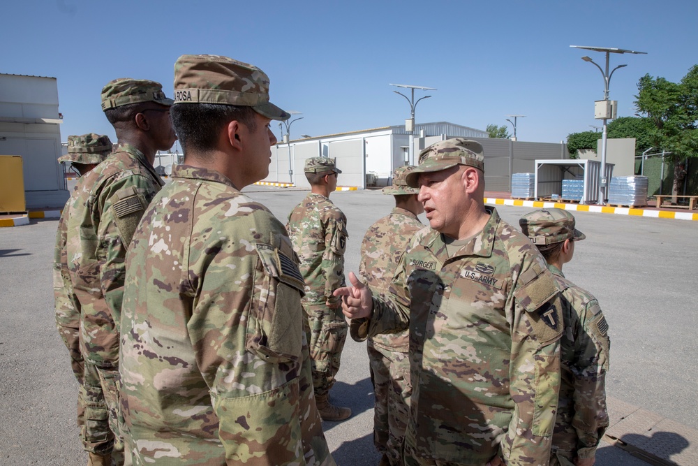 36th Infantry Division Patching Ceremony