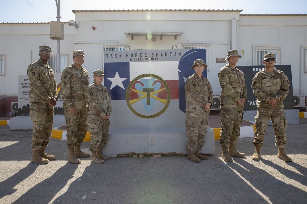 36th Infantry Division Patching Ceremony