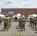 Awards ceremony for Soldiers and Airman who served at the FEMA Gary Community Vaccination Clinic