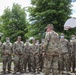 Awards ceremony for Soldiers and Airman who served at the FEMA Gary Community Vaccination Clinic