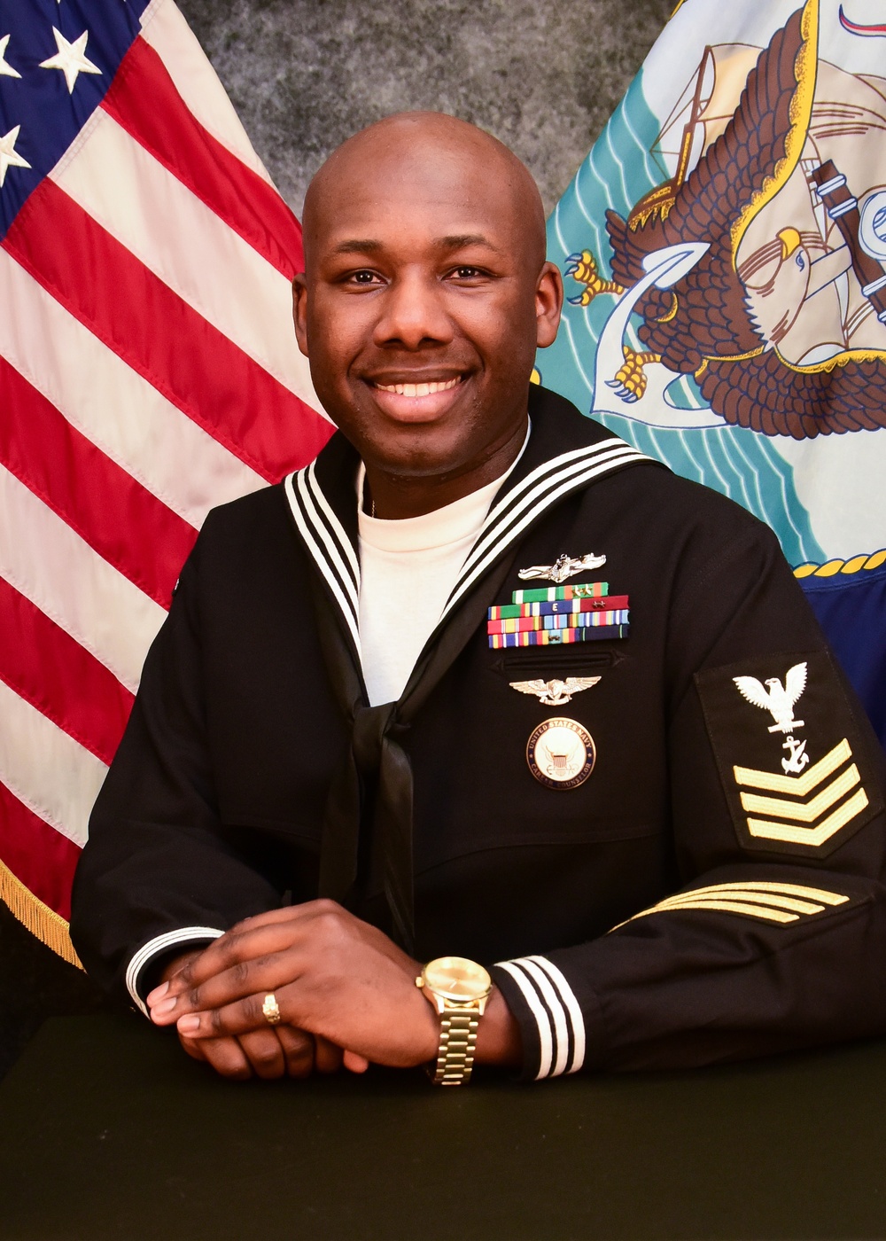 Navy Counselor 1st Class Tray Bynam