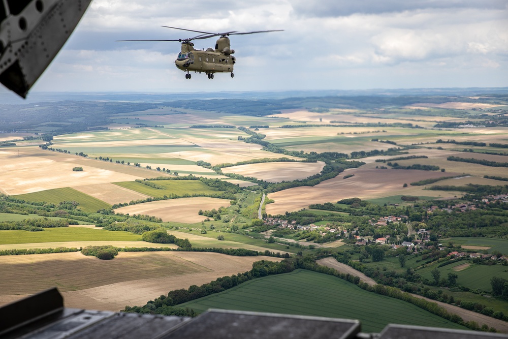 1-214 General Support Aviation Battalion in Hungary providing support during DEFENDER-Europe 21