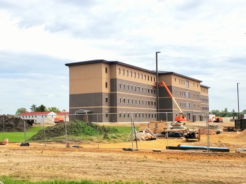 Completion of fiscal ‘19 funded barracks project continues closer to completion