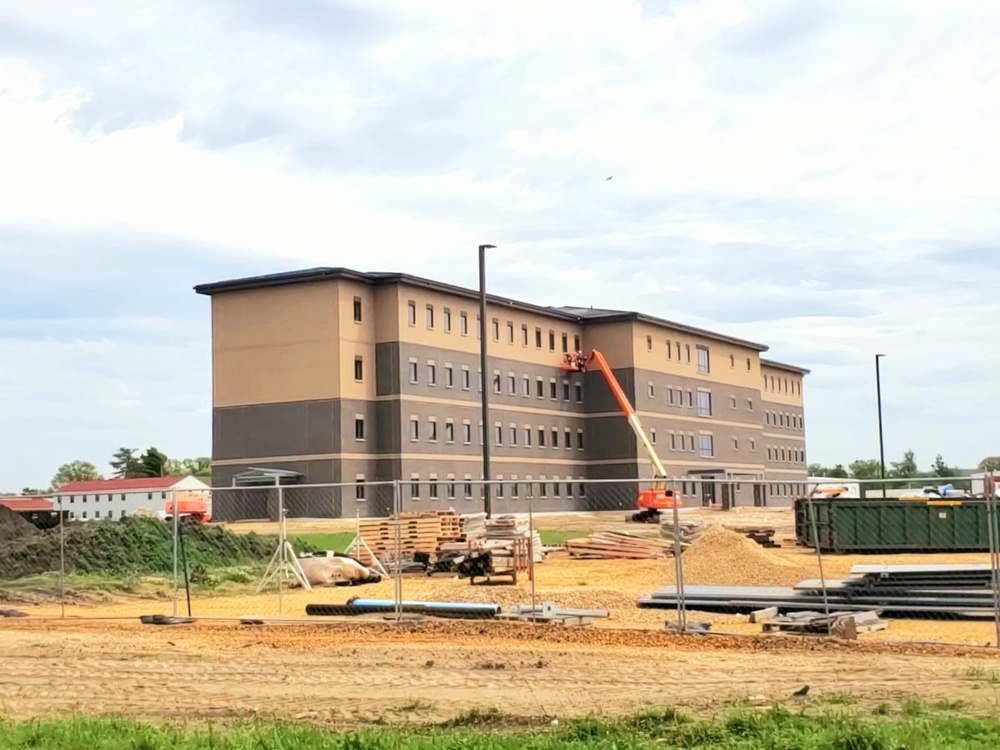 Completion of fiscal ‘19 funded barracks project continues closer to completion