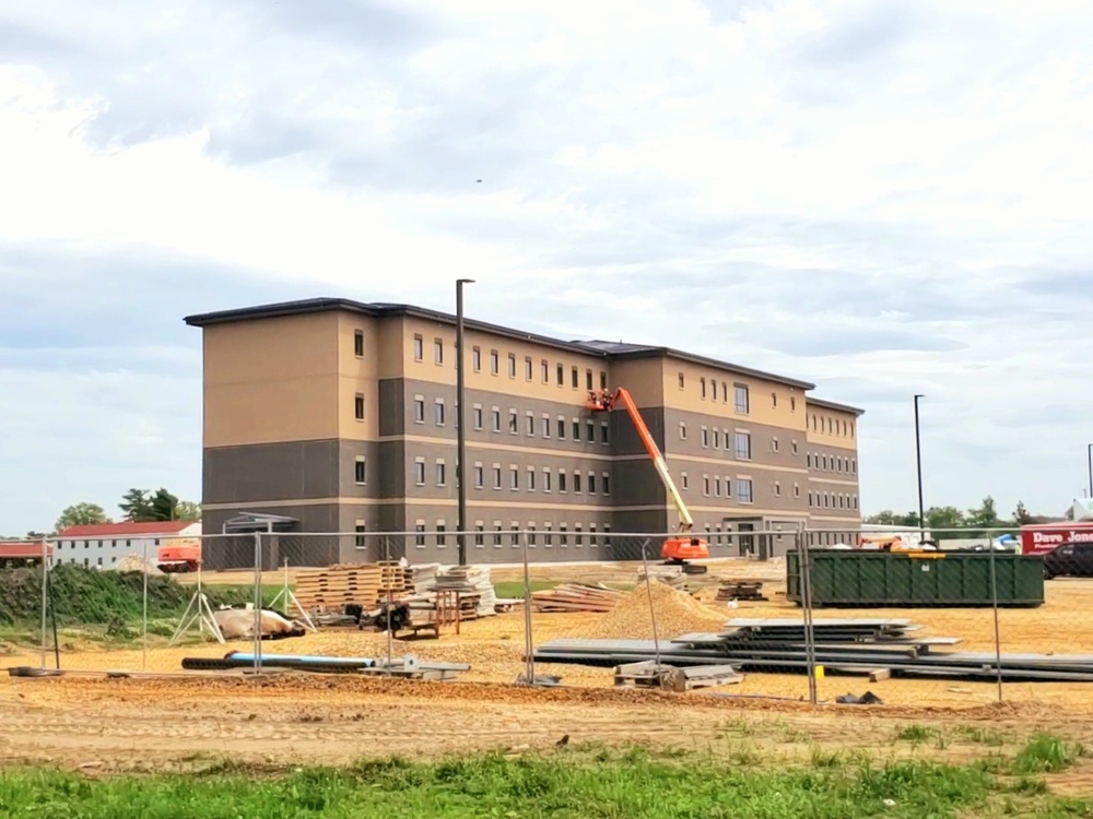 Completion of fiscal ‘19 funded barracks project continues closer to completion