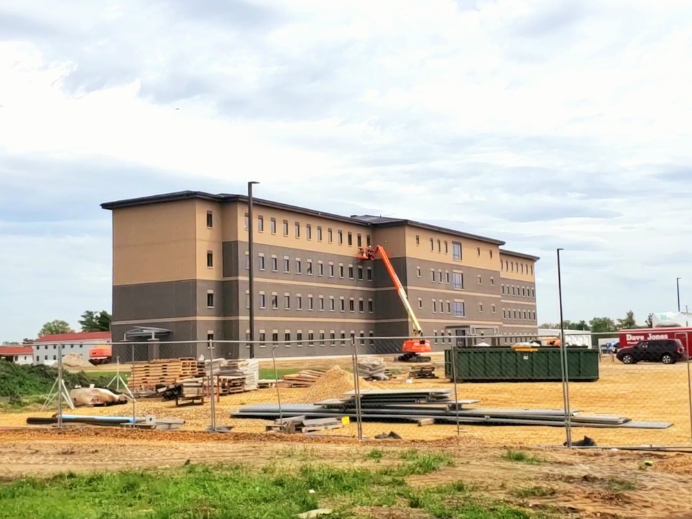 Completion of fiscal ‘19 funded barracks project continues closer to completion