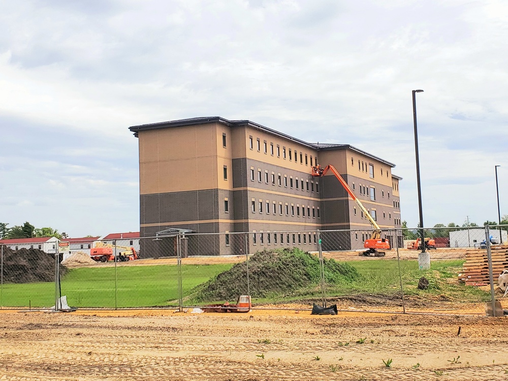 Completion of fiscal ‘19 funded barracks project continues closer to completion