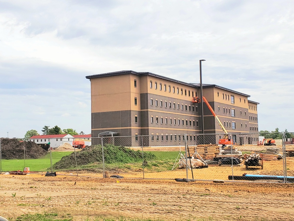 Completion of fiscal ‘19 funded barracks project continues closer to completion