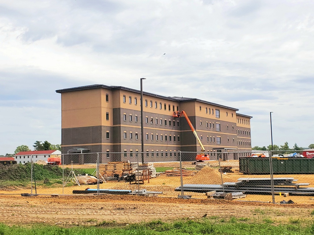 Completion of fiscal ‘19 funded barracks project continues closer to completion