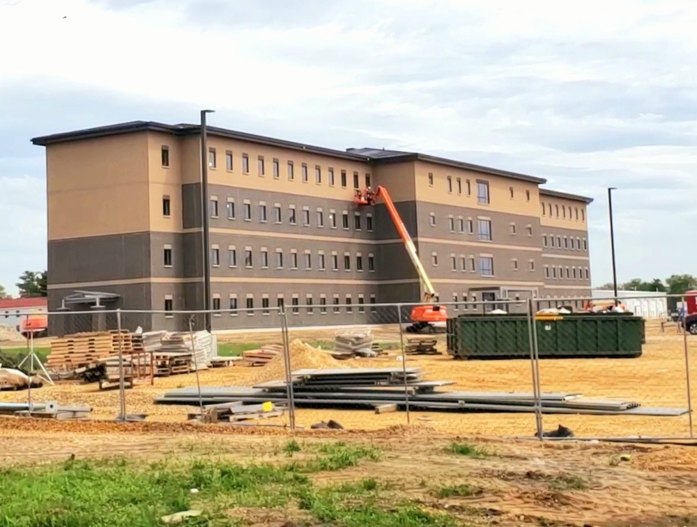 Completion of fiscal ‘19 funded barracks project continues closer to completion