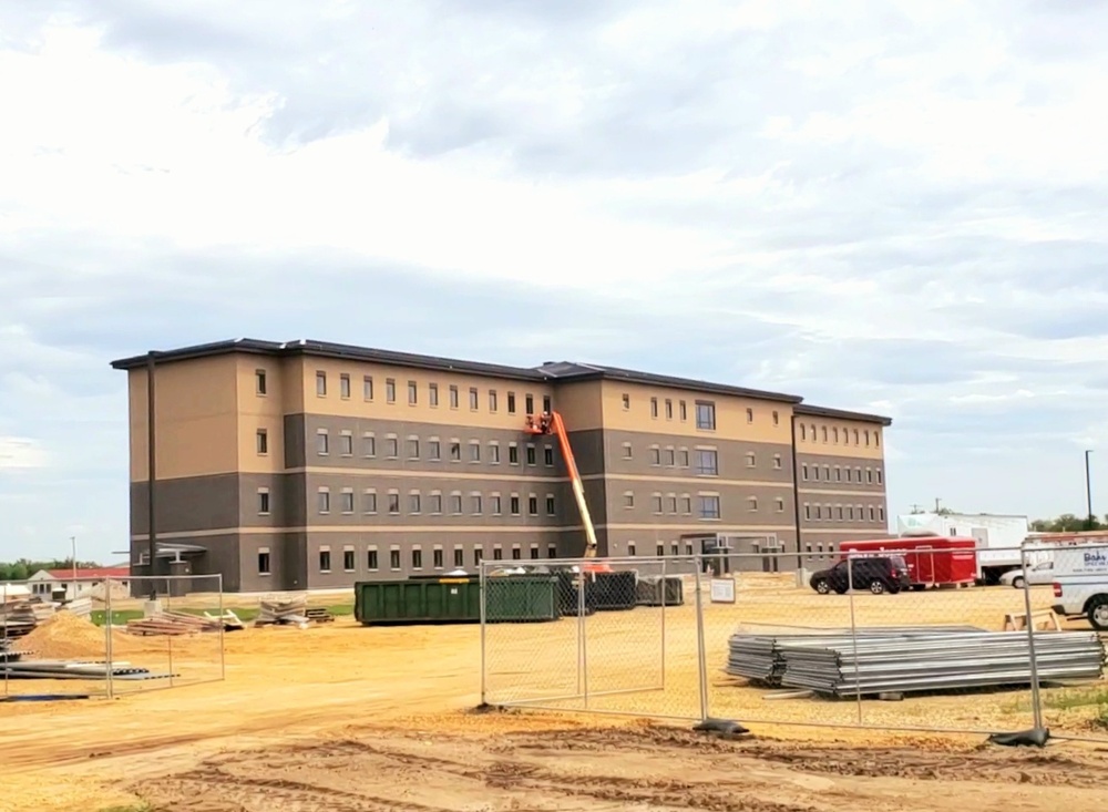 Completion of fiscal ‘19 funded barracks project continues closer to completion