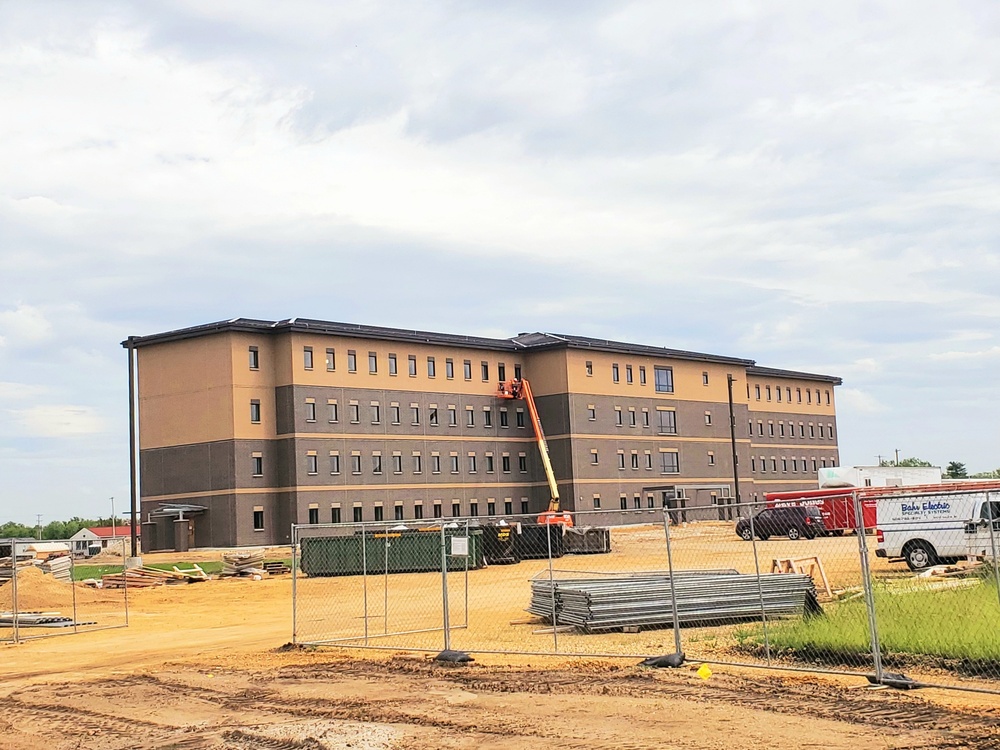 Completion of fiscal ‘19 funded barracks project continues closer to completion