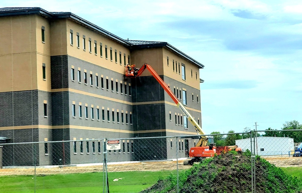 Completion of fiscal ‘19-funded barracks project continues closer to completion