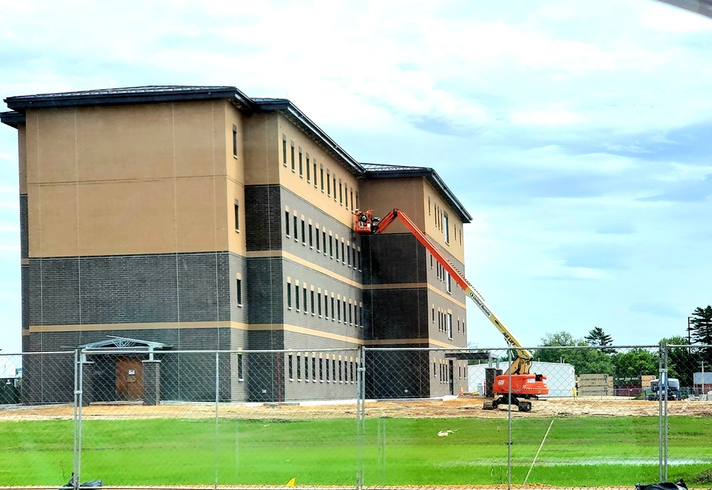 Completion of fiscal ‘19-funded barracks project continues closer to completion