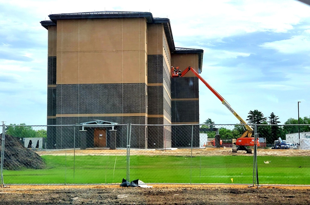 Completion of fiscal ‘19-funded barracks project continues closer to completion