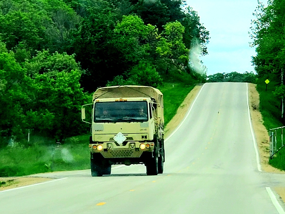 Ongoing 2021 training operations at Fort McCoy