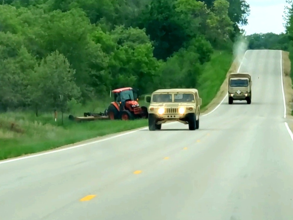 Ongoing 2021 training operations at Fort McCoy