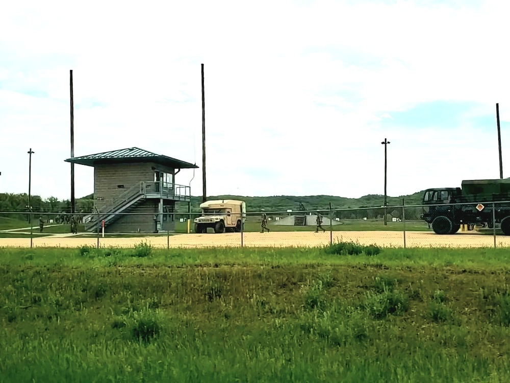 Ongoing 2021 training operations at Fort McCoy