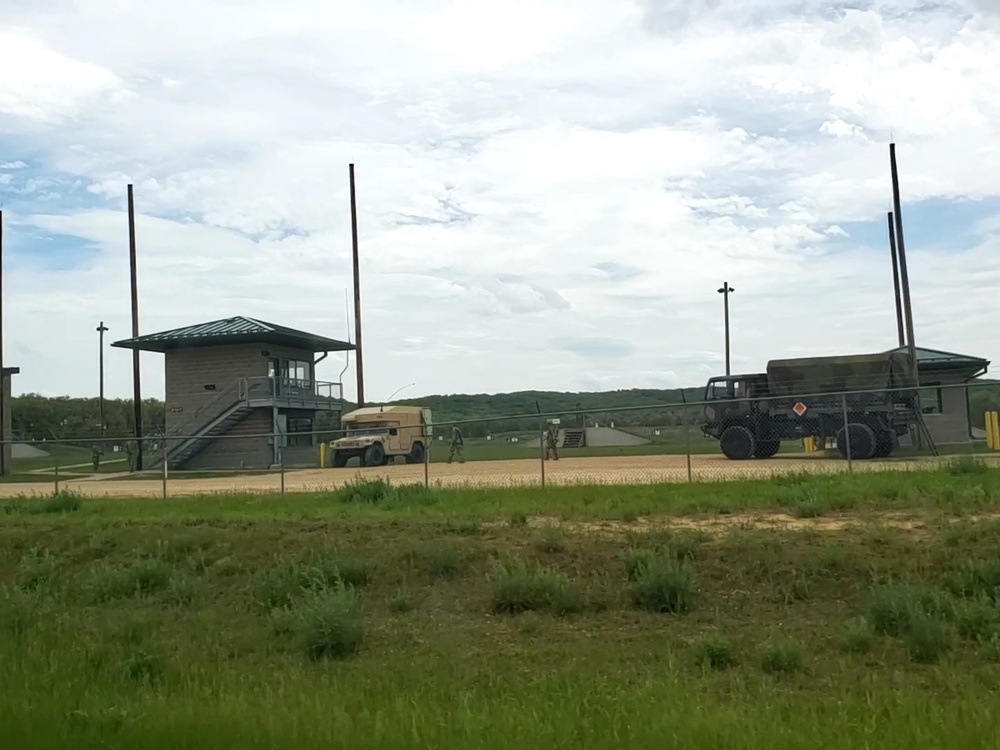 Ongoing 2021 training operations at Fort McCoy