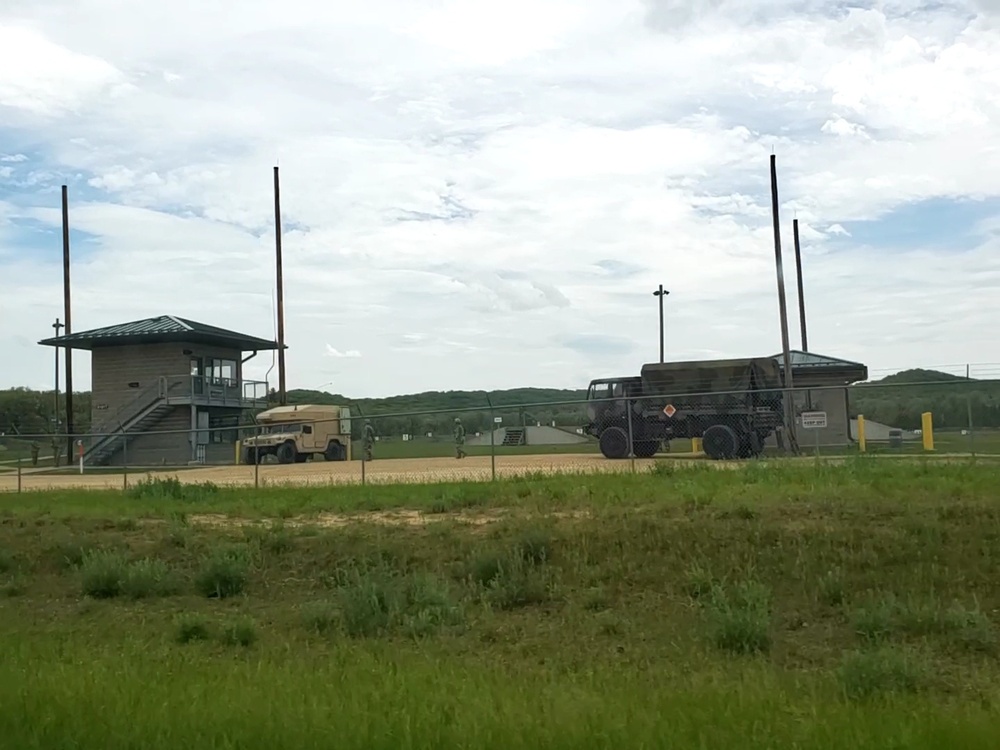 Ongoing 2021 training operations at Fort McCoy