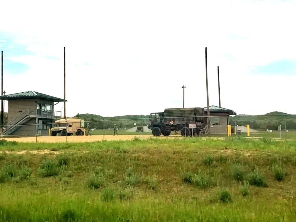 Ongoing 2021 training operations at Fort McCoy