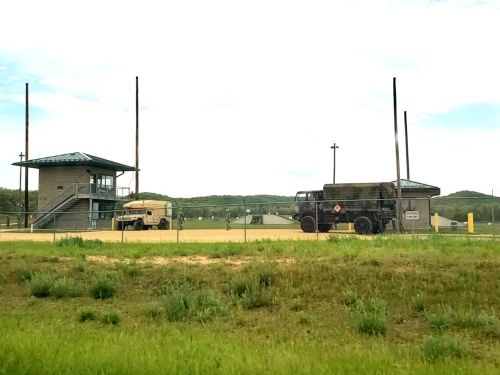 Ongoing 2021 training operations at Fort McCoy