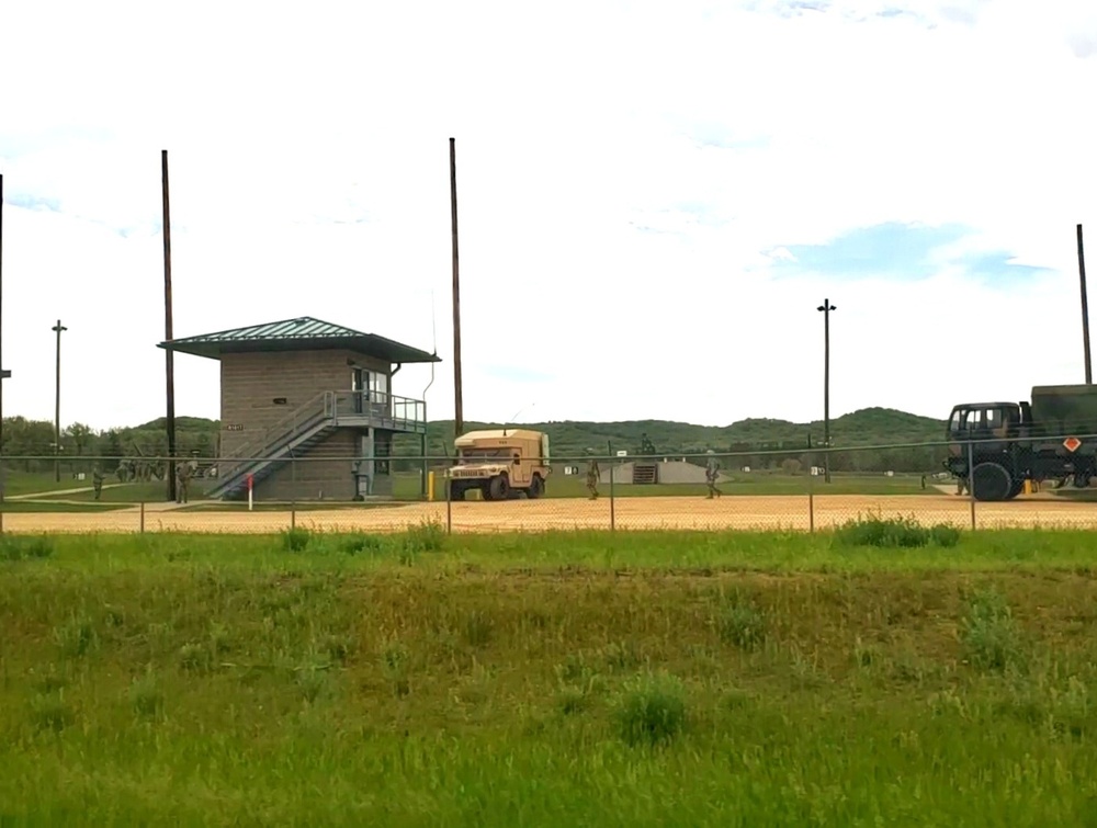 Ongoing 2021 training operations at Fort McCoy