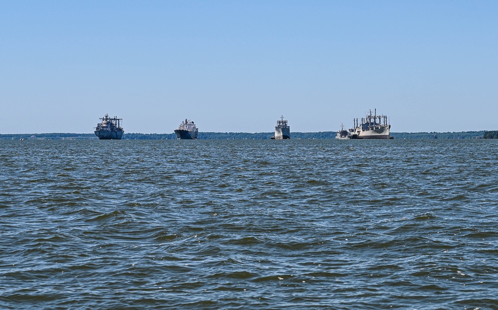 Fighting fires on the Ghost Fleet