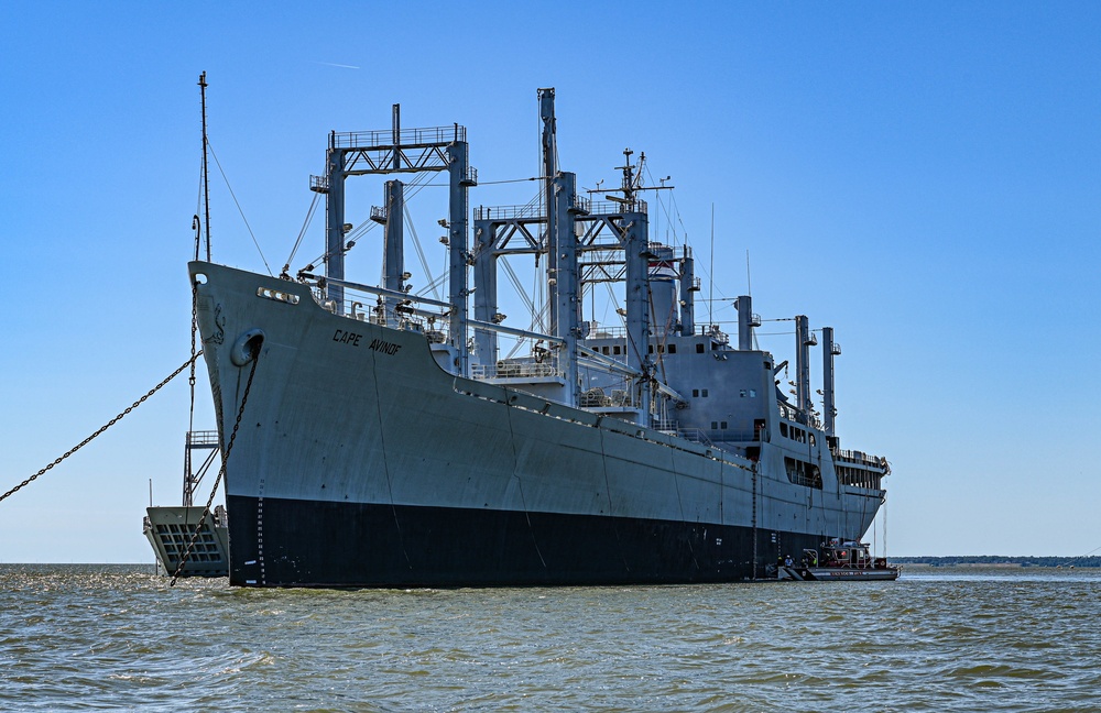 Fighting fires on the Ghost Fleet