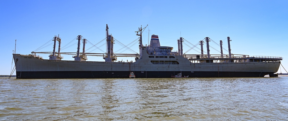 Fighting fires on the Ghost Fleet