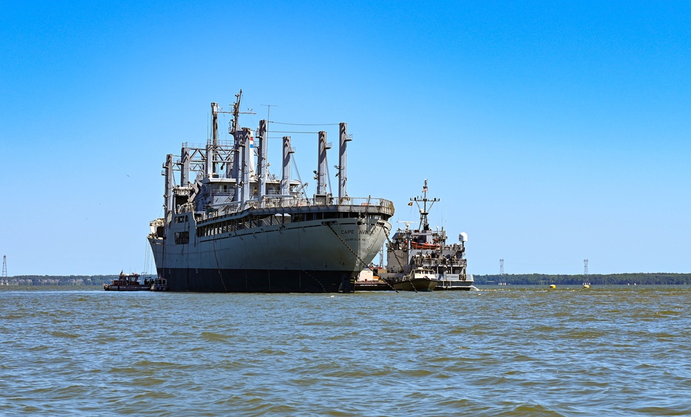 Fighting fires on the Ghost Fleet