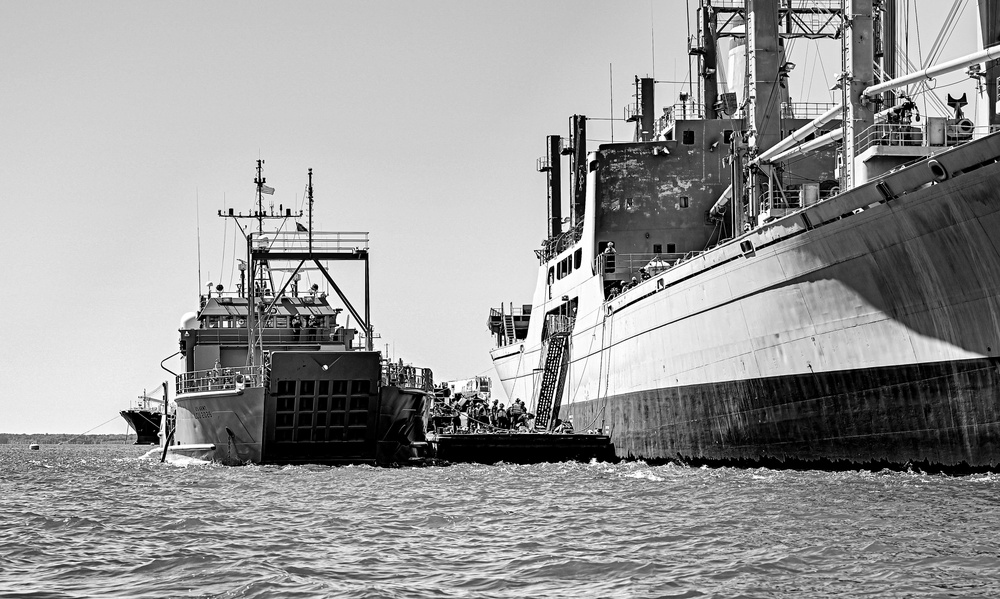 Fighting fires on the Ghost Fleet