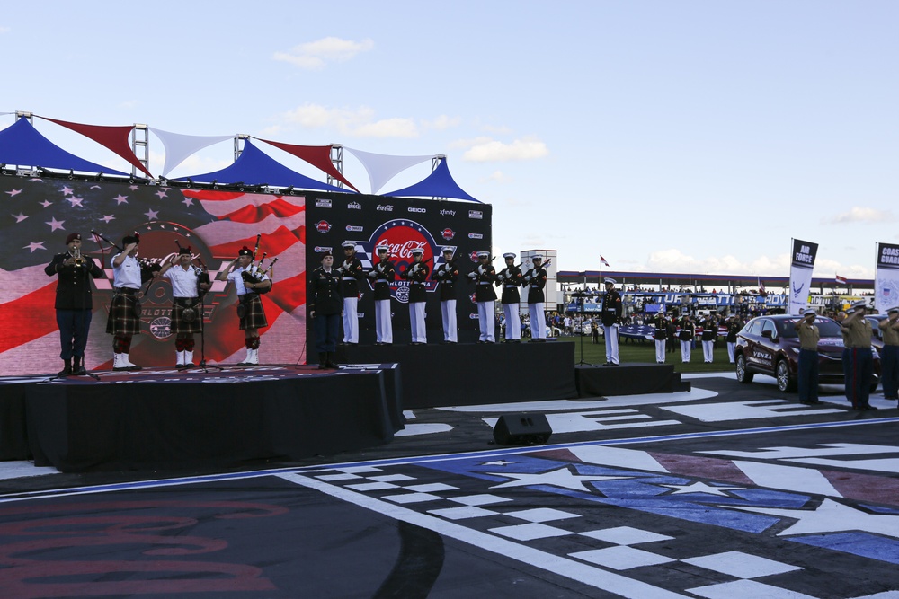 Barracks Marines take to Charlotte Motor Speedway for the Coca-Cola 600