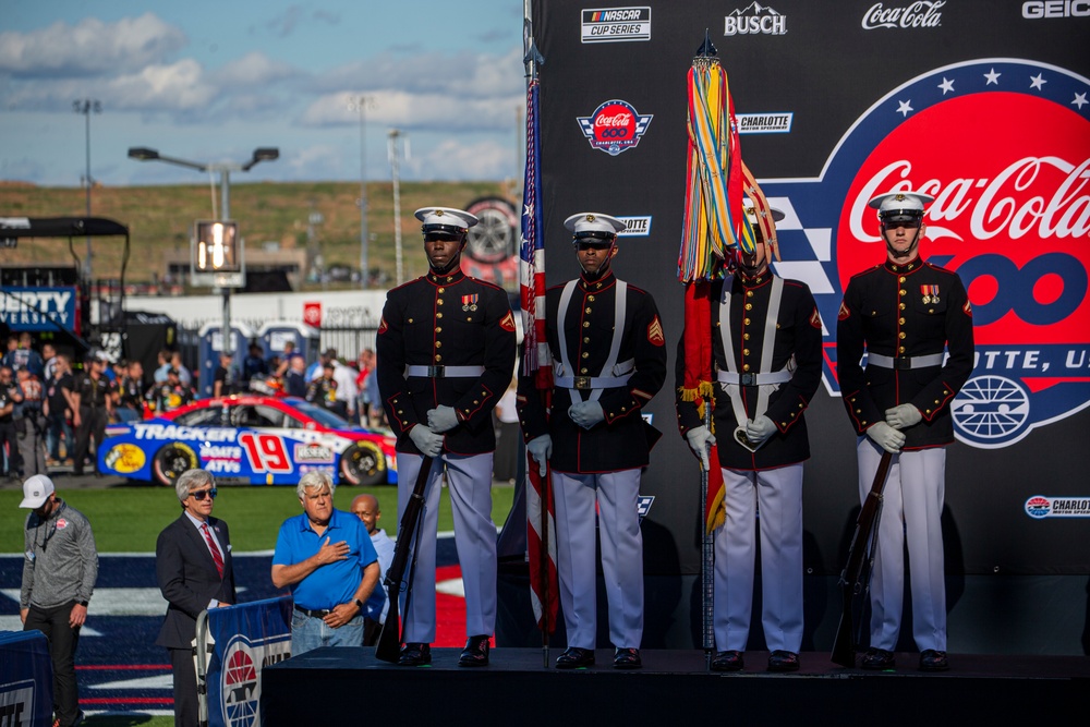 Barracks Marines take to Charlotte Motor Speedway for the Coca-Cola 600