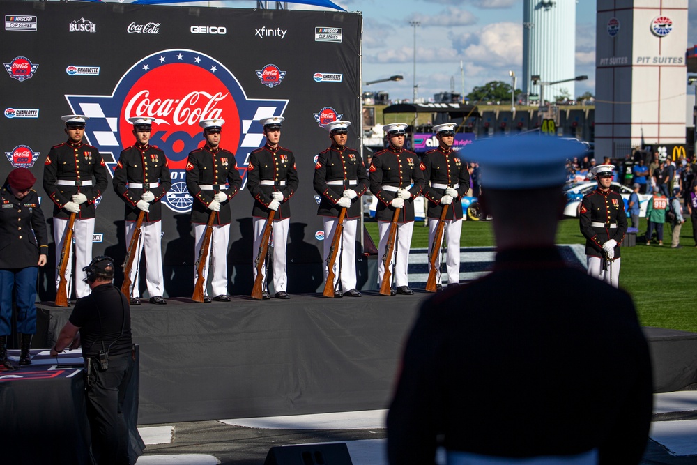 Barracks Marines take to Charlotte Motor Speedway for the Coca-Cola 600