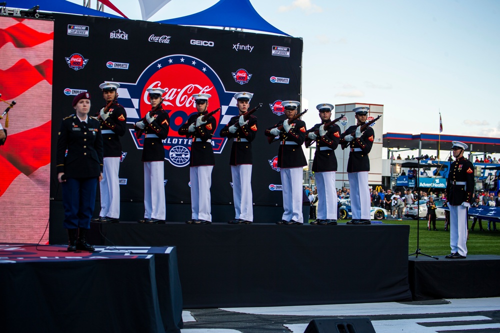 Barracks Marines take to Charlotte Motor Speedway for the Coca-Cola 600