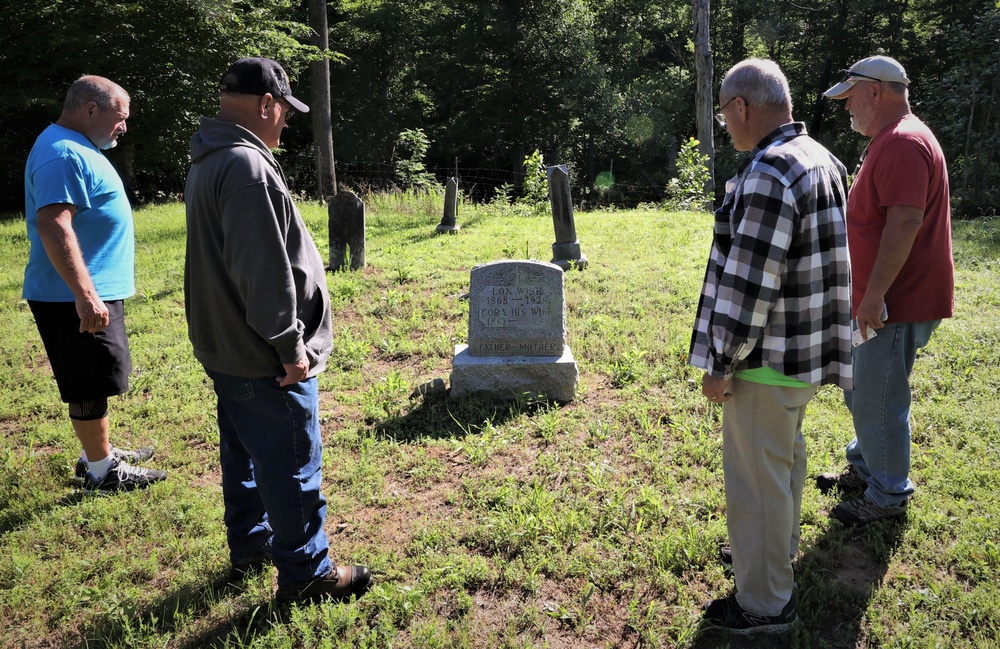 Four brothers make first Memorial Day pilgrimage to Fort Knox family cemetery in over 50 years