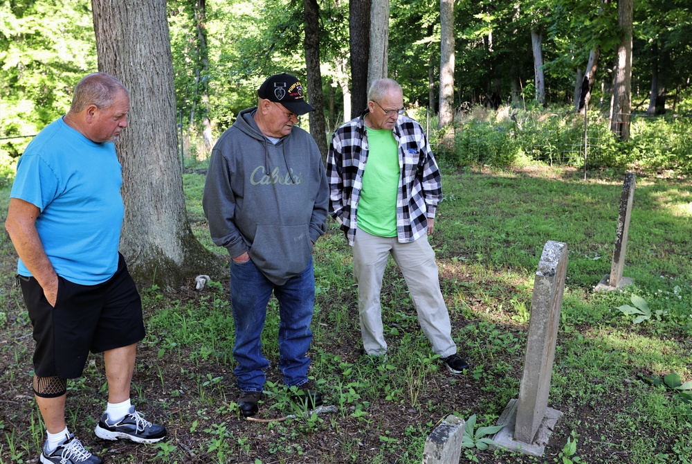 Four brothers make first Memorial Day pilgrimage to Fort Knox family cemetery in over 50 years