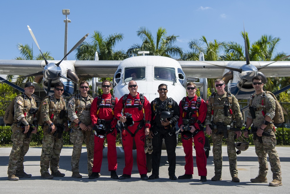 711th SOS flies C-145 aircraft during Miami Air and Sea Show