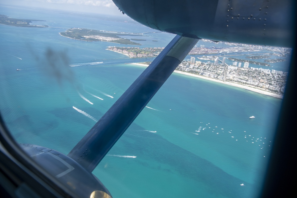 711th SOS flies C-145 Combat Coyote during Miami Air and Sea Show