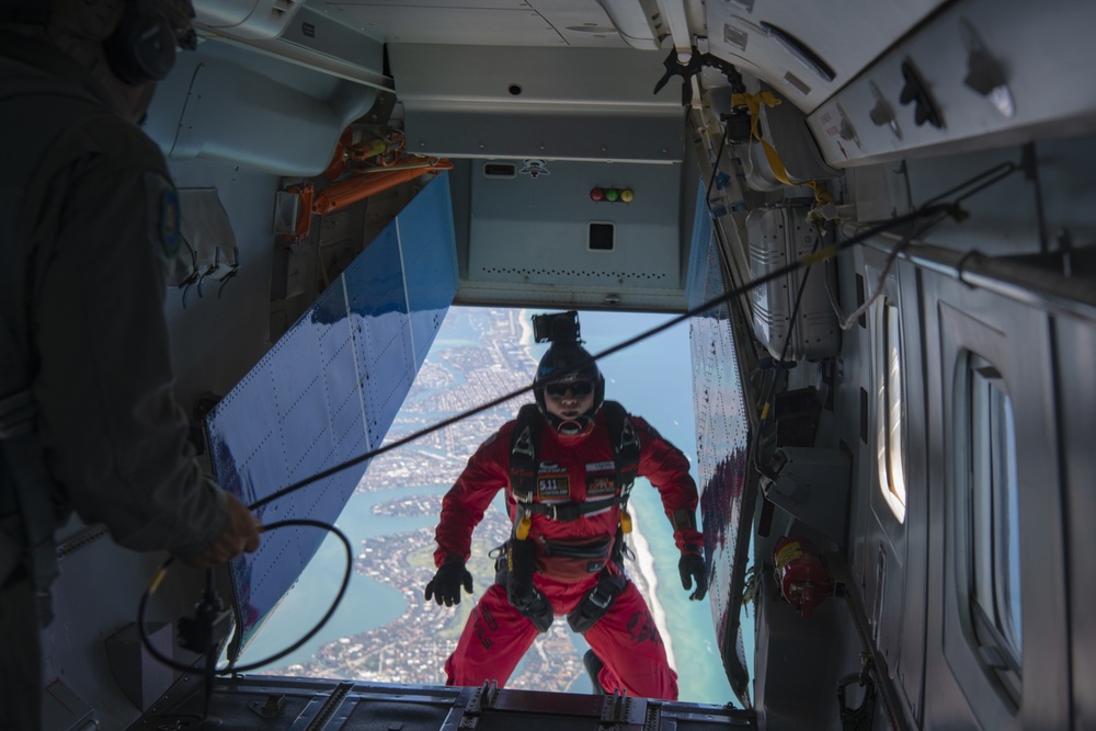 711th SOS flies C-145A Combat Coyote during Miami Air and Sea Show