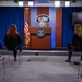 Pentagon Press Secretary John F. Kirby briefs the press