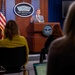 Pentagon Press Secretary John F. Kirby briefs the press