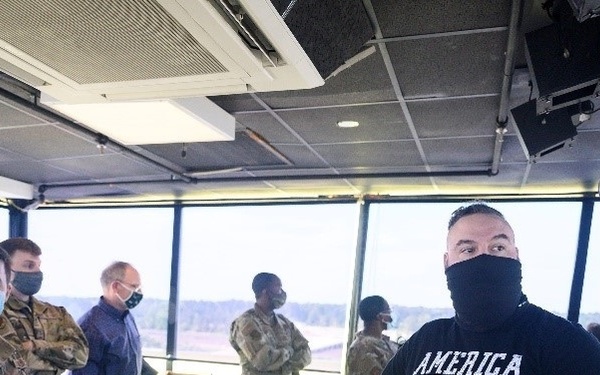 633d Air Base Wing command post Airmen visit Felker Army Airfield