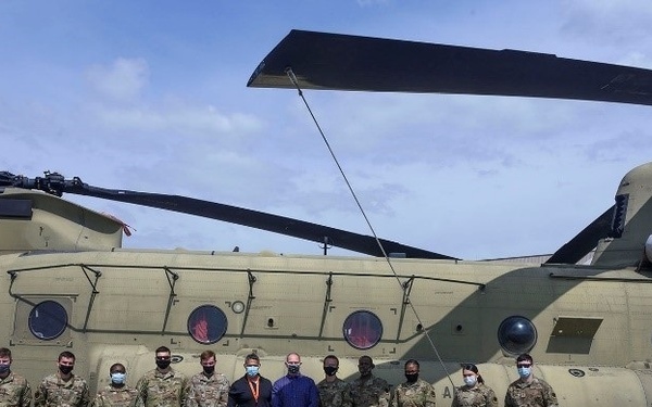 633d Air Base Wing command post Airmen visit Felker Army Airfield