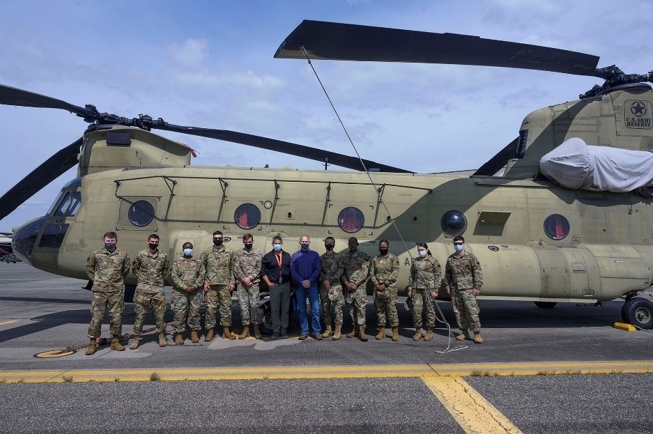 633d Air Base Wing command post Airmen visit Felker Army Airfield