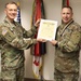 LTC Huber receives Honorable Order of Saint Martin Award