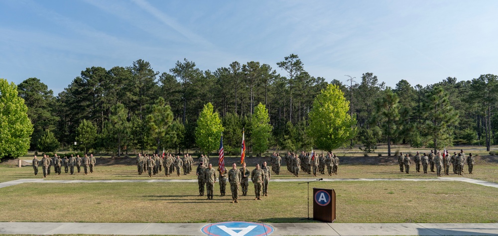 USARCENT HHBN change of command