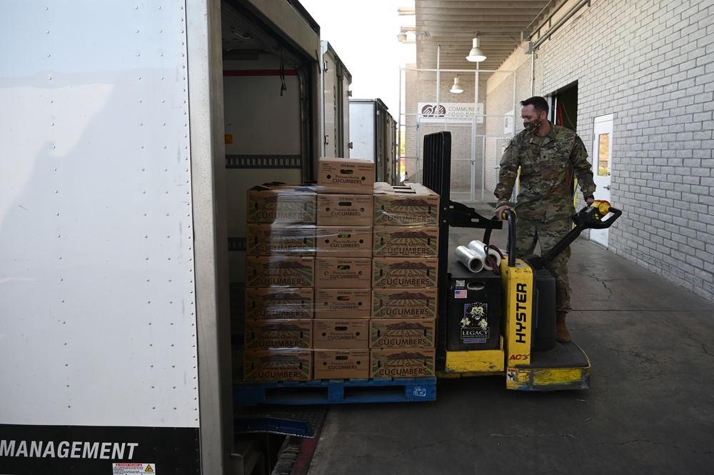 AZNG supports Nogales food bank warehouse operations